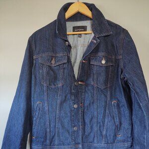 Banana Republic 🧥Dark-Denim Jean Jacket: Size MED
